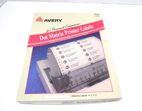 Avery dot matrix printer - avery,